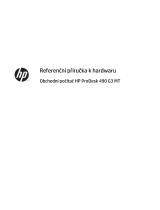 HP ProDesk 490 G3 Base Model Microtower PC referenčná príručka