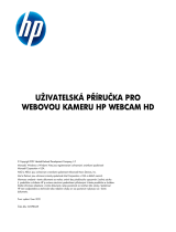HP HD 2300 Webcam Používateľská príručka