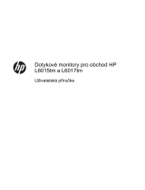 HP L6015tm 15-inch Retail Touch Monitor Používateľská príručka
