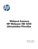 HP HD-5210 Webcam Používateľská príručka