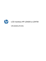 HP LD4200 42-inch Widescreen LCD Digital Signage Display Používateľská príručka