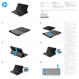 HP Pro Tablet 408 Bluetooth Keyboard Case Stručný návod na obsluhu