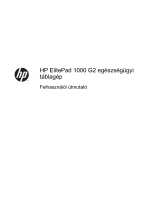 HP ElitePad 1000 G2 Healthcare Tablet Užívateľská príručka