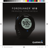 Garmin Forerunner610 Užívateľská príručka