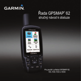 Garmin GPSMap 62ST Návod na obsluhu