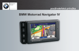 Garmin BMW Motorrad Navigator IV Užívateľská príručka