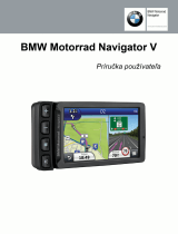 Garmin BMW Motorrad Navigator V Užívateľská príručka