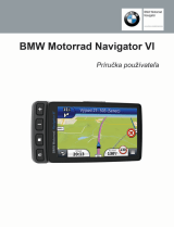 Garmin BMW Motorrad Navigator VI LM Užívateľská príručka
