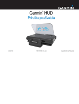 Garmin HUD (Head-Up Display)  Užívateľská príručka