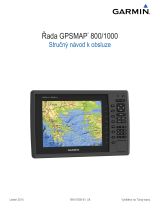 Garmin GPSMAP 840xs Návod na obsluhu
