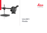 Leica Microsystems A60 F Používateľská príručka