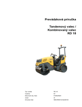 Wacker Neuson RD18-100 C Používateľská príručka