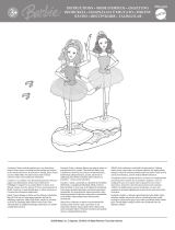 Mattel Barbie In The 12 Dancing Princesses Princess Isla Princess Hadley Dolls Návod na používanie