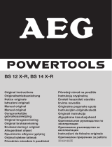 AEG BS 14 X-R Návod na obsluhu