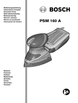 Bosch PSM 160A Návod na obsluhu