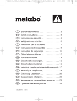 Metabo BA E 1075 Návod na obsluhu