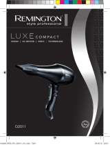 Remington Remington Luxe Compact D2011 Návod na obsluhu