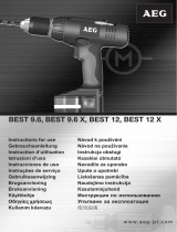 Aeg-Electrolux BEST 12 X Návod na obsluhu