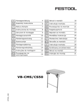 Festool VB-CMS-CS50 Návod na obsluhu