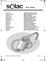 Solac AS3260 Multicyclonic Návod na obsluhu