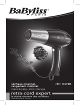 BaByliss D171E Návod na obsluhu