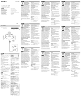 Sony MUC-M12NB1 Návod na obsluhu