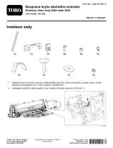 Toro Rotary Sensor Cover Kit, 2024 or 2226 Directional Drill Návod na inštaláciu