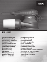 Aeg-Electrolux EX 125 E Návod na obsluhu