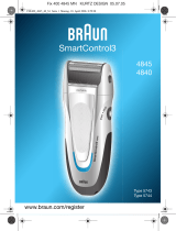 Braun 4845 Používateľská príručka