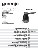 Gorenje TCM330W Používateľská príručka
