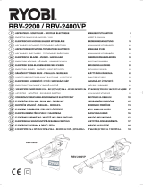 Ryobi RBV-2400VP Používateľská príručka