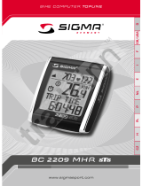 Sigma BC 2209 MHR Používateľská príručka