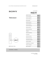 Sony KD-49XH9505 Návod na obsluhu
