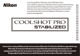 Nikon COOLSHOT PRO STABILIZED Používateľská príručka