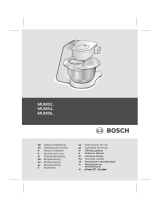 Bosch ROBOT KITCHEN MACHINE MUM54920 Návod na obsluhu