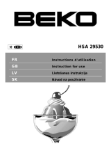 Beko BU1201 Návod na obsluhu