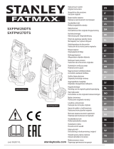 Stanley SXFPW27DTS-E Používateľská príručka