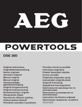 Aeg-Electrolux DSE 260 Návod na obsluhu