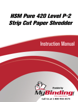 MyBinding HSM Pure 420 Používateľská príručka