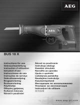 AEG BUS18/0 Návod na obsluhu