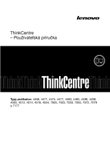 Lenovo ThinkCentre 7035 Používateľská príručka