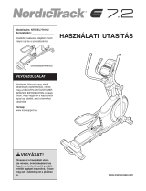 NordicTrack E 7.2 Elliptical Hasznalati Utasitas Manual