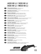 Alpina MGS 60 LI Operating Instructions Manual