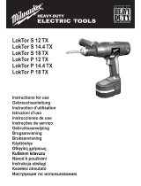 Milwaukee LokTor P 12 TX Instructions For Use Manual
