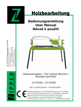 Zipper Maschinen ZI-FS200 Používateľská príručka