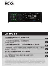 ECG CD 190 BT Používateľská príručka