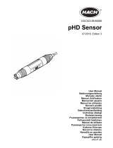 Hach pHD Sensor Používateľská príručka