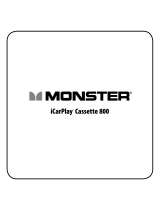 Monster iCarPlay Cassette 800 Používateľská príručka