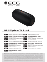 ECG BTS Elysium X1 Black Používateľská príručka