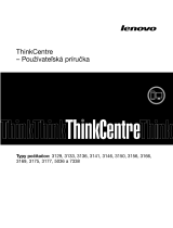 Lenovo ThinkCentre M71e Používateľská príručka